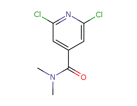 Molecular Structure of 20373-58-4 (2,6-dichloro-N,N-diMethylisonicotinaMide)
