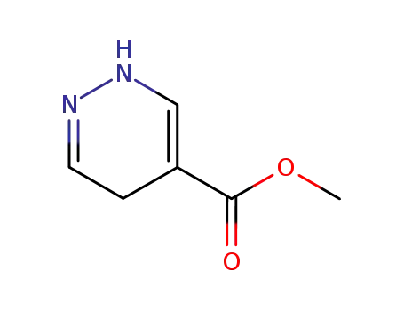 Molecular Structure of 124436-57-3 (4-Pyridazinecarboxylicacid,2,5-dihydro-,methylester(9CI))
