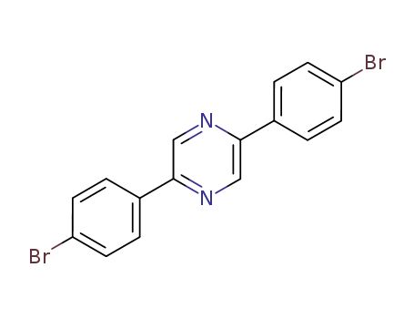 Pyrazine, 2,5-bis(4-bromophenyl)-