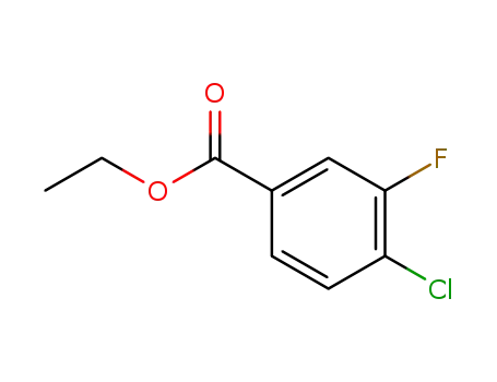 Molecular Structure of 203573-08-4 (4-CHLORO-3-FLUOROBENZOIC ACID ETHYL ESTER)