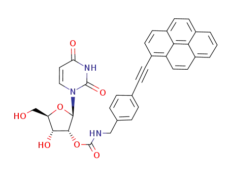 2'-O-[4-(pyren-1-ylethynyl)phenylmethylaminocarbonyl]uridine