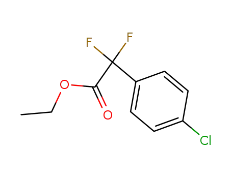 Molecular Structure of 130754-19-7 ((4-Chlorophenyl)-difluoroacetic acid)