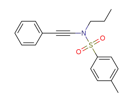 N-propyl-N-(phenylethynyl)-4-methylbenzenesulfonamide