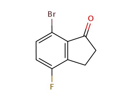 7-Bromo-4-fluoro-1-indanone