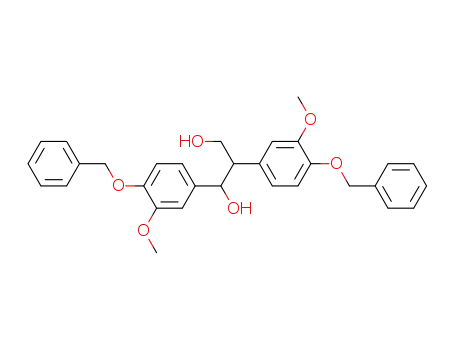 1,2-Bis[4-(benzyloxy)-3-methoxyphenyl]propane-1,3-diol
