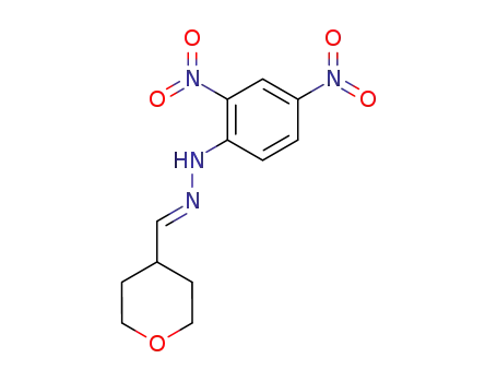 tetrahydro-pyran-4-carbaldehyde-(2,4-dinitro-phenylhydrazone)