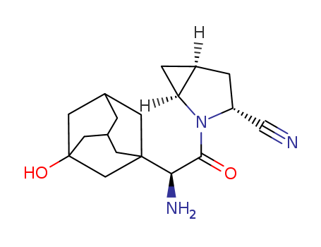 (1S,3S,5S)-2-[(2S)-2-amino-2-(3-hydroxy-1-adamantyl)acetyl]-2-azabicyclo[3.1.0]hexane-3-carbonitrile