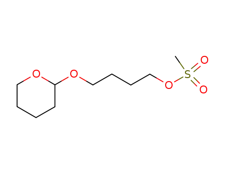 1-(methanesulfonoxy)-4-<(tetrahydropyran-2-yl)oxy>butane