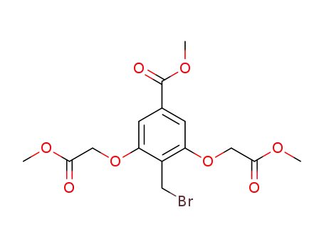 methyl 4-(bromomethyl)-3,5-bis(methoxycarbonylmethoxy)benzoate