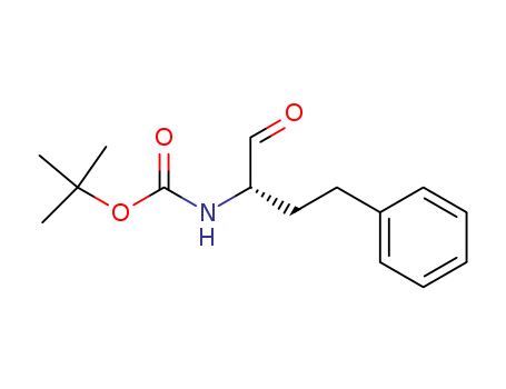 Carbamic acid, [(1S)-1-formyl-3-phenylpropyl]-, 1,1-dimethylethyl ester