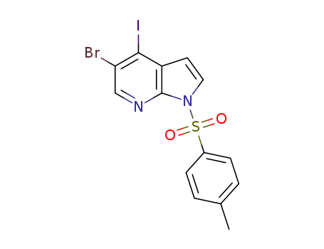 5-bromo-4-iodo-1-(4-methylbenzenesulfonyl)-1H-pyrrolo[2,3-b]pyridine