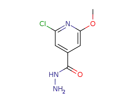 4-Pyridinecarboxylic acid, 2-chloro-6-methoxy-, hydrazide