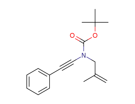 N-(2-methylallyl)-N-tert-butoxycarbonyl-phenylethynylamine