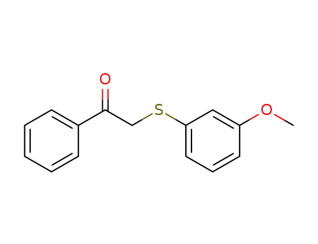 2-[(3-Methoxyphenyl)sulfanyl]-1-phenylethan-1-one