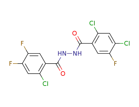 Benzoic acid, 2-chloro-4,5-difluoro-,
2-(2,4-dichloro-5-fluorobenzoyl)hydrazide