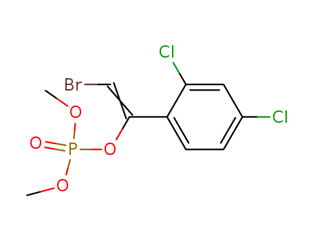 Phosphoric acid,2-bromo-1-(2,4-dichlorophenyl)ethenyl dimethyl ester