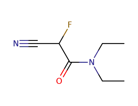 아세트아미드, 2-시아노-N,N-디에틸-2-플루오로-(9CI)