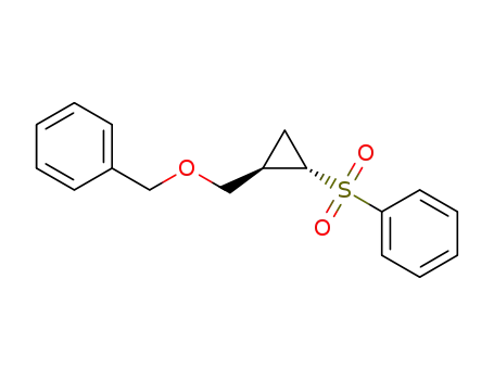 (1S,2R)-2-benzyloxymethylcyclopropyl phenyl sulfone