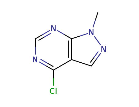 4-chloro-1-methyl-1H-pyrazolo[3,4-d]pyrimidine