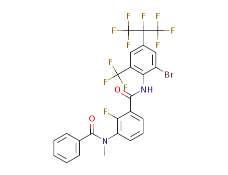 3-[benzoyl(methyl)amino]-N-[2-bromo-4-[1,2,2,2-tetrafluoro-1-(trifluoromethyl)ethyl]-6-(trifluoromethyl)phenyl]-2-fluorobenzamide