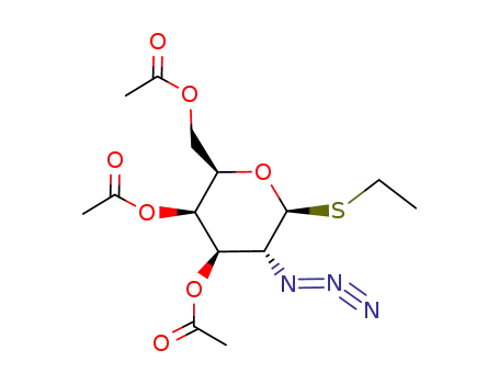Ethyl-3,4,6-tri-O-acetyl-2-azido-2-desoxy-1-thio-β-D-galactopyranosid