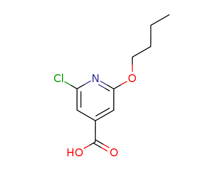 2-butoxy-6-chloro-4-Pyridinecarboxylic acid