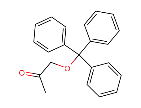 1-Trityloxy-propan-2-one