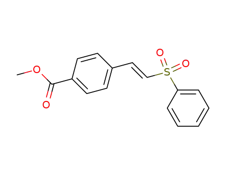 (E)-methyl 4-(2-(phenylsulfonyl)vinyl)benzoate