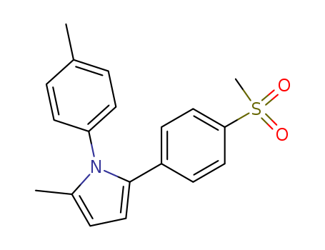 1H-Pyrrole, 2-methyl-1-(4-methylphenyl)-5-[4-(methylsulfonyl)phenyl]-