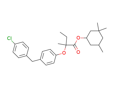 2-[4-(4-Chloro-benzyl)-phenoxy]-2-methyl-butyric acid 3,3,5-trimethyl-cyclohexyl ester