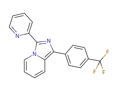 1-(4-trifluoromethylphenyl)-3-(2-pyridyl)imidazo[1,5-a]pyridine