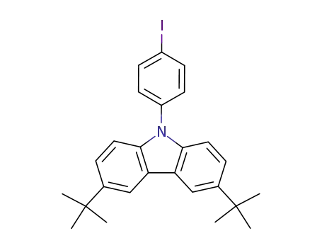 9H-Carbazole, 3,6-bis(1,1-dimethylethyl)-9-(4-iodophenyl)-