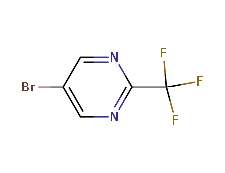 Molecular Structure of 799557-86-1 (Pyrimidine, 5-bromo-2-(trifluoromethyl)-)