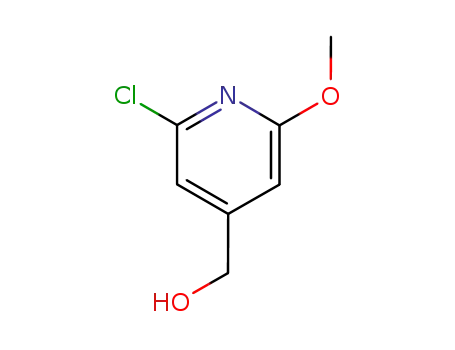 Molecular Structure of 193001-91-1 ((2-CHLORO-6-METHOXY-PYRIDIN-4-YL)-METHANOL)