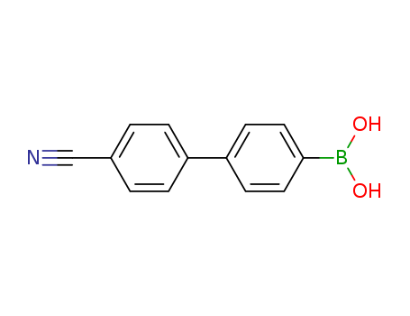 4-CYANO-BIPHENYLBORIC ACID;BORONIC ACID, B-(4'-CYANO[1,1'-BIPHENYL]-4-YL)-;4'-cyano-1,1'-biphenyl-4-ylboronic acid