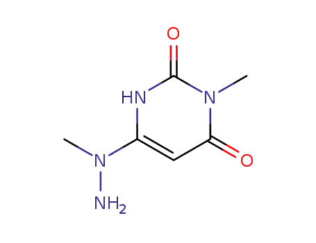 Molecular Structure of 42747-84-2 (3-Methyl-6-(1-Methylhydrazin-1-yl)-1,2,3,4-
tetrahydropyriMidine-2,4-dione)