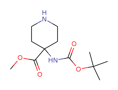 4-N-BOC-AMINO-PIPERIDINE-4-CARBOXYLIC ACID METHYL ESTER