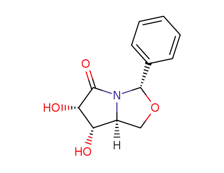 (3S,6R,7R,7aS)-6,7-Dihydroxy-3-phenyl-tetrahydro-pyrrolo[1,2-c]oxazol-5-one