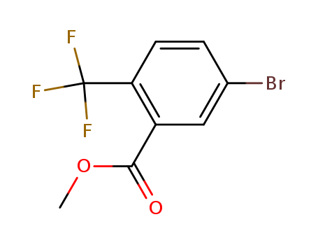 methyl 5-bromo-2-(trifluoromethyl)benzoate cas no. 842136-32-7 98%