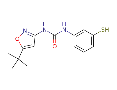1-(5-tert-butylisoxazol-3-yl)-3-(3-mercaptophenyl)urea