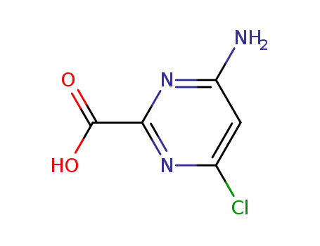 4-amino-6-chloropyrimidine-2-carboxylic acid
