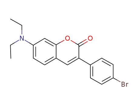 3-(4-Bromophenyl)-7-diethylamino-chromen-2-one