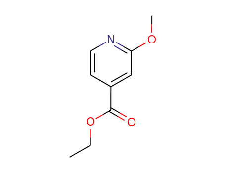 Molecular Structure of 105596-61-0 (Ethyl 2-methoxyisonicotinate)