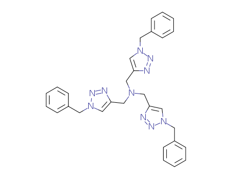 Tris[(1-benzyl-1H-1,2,3-triazol-4-yl)methyl]amine cas no. 510758-28-8 97%