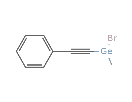 C<sub>6</sub>H<sub>5</sub>C<sub>2</sub>Ge(CH<sub>3</sub>)2Br