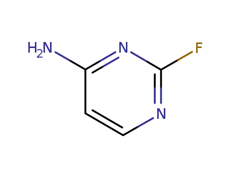 4-Pyrimidinamine, 2-fluoro- (9CI)