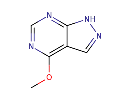 1H-피라졸로[3,4-d]피리미딘, 4-메톡시-(9CI)