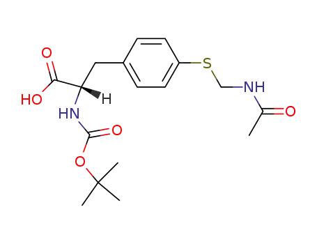 L-Phenylalanine,
4-[[(acetylamino)methyl]thio]-N-[(1,1-dimethylethoxy)carbonyl]-