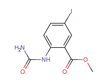 Methyl 2-(carbamoylamino)-5-iodobenzoate