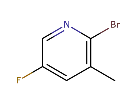 Molecular Structure of 38186-85-5 (2-Bromo-5-fluoro-3-picoline)